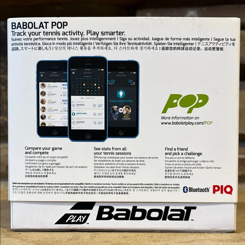 Babolat Pop Black Tennis Training Wristband